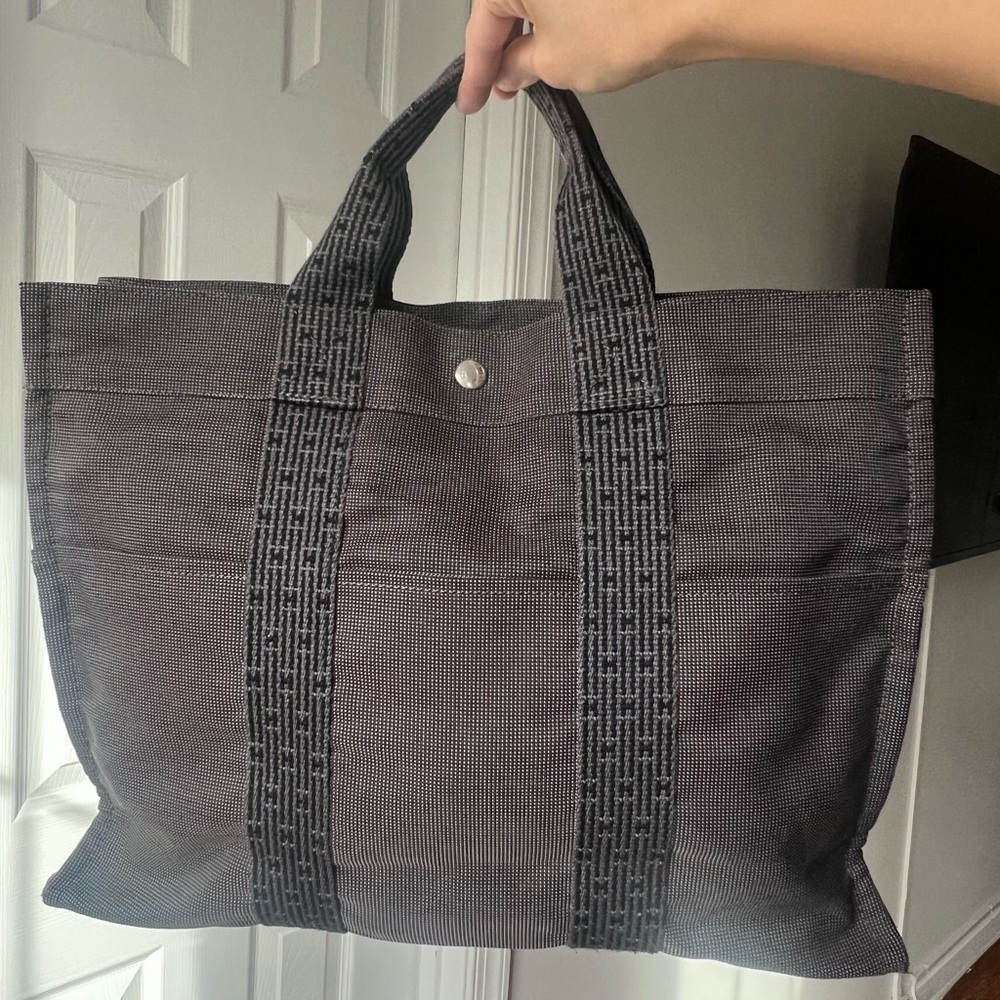Hermes Toile Herline Tote Size MM